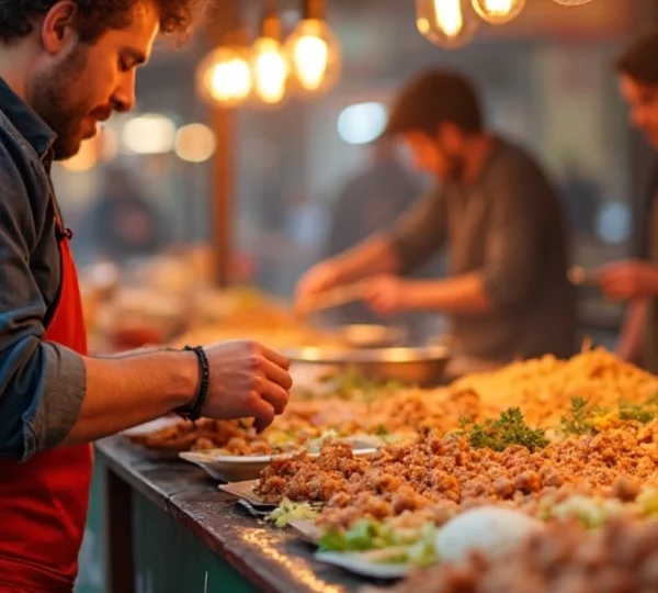 street food scene